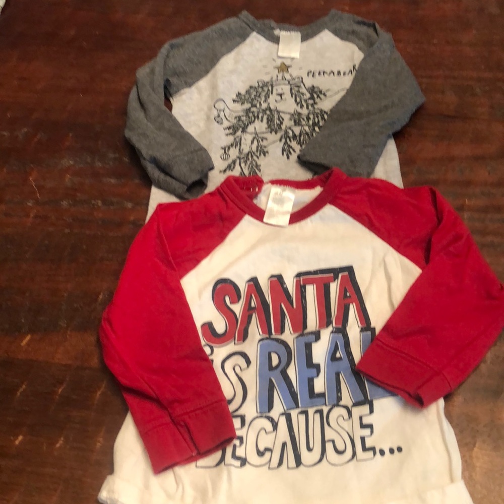 Christmas baseball Tees